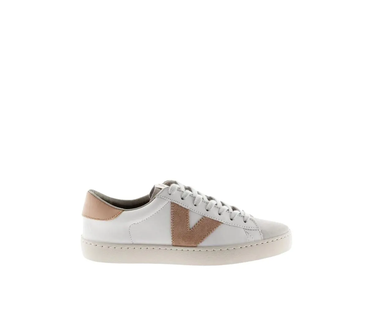 V & Back Nude Flat Sole