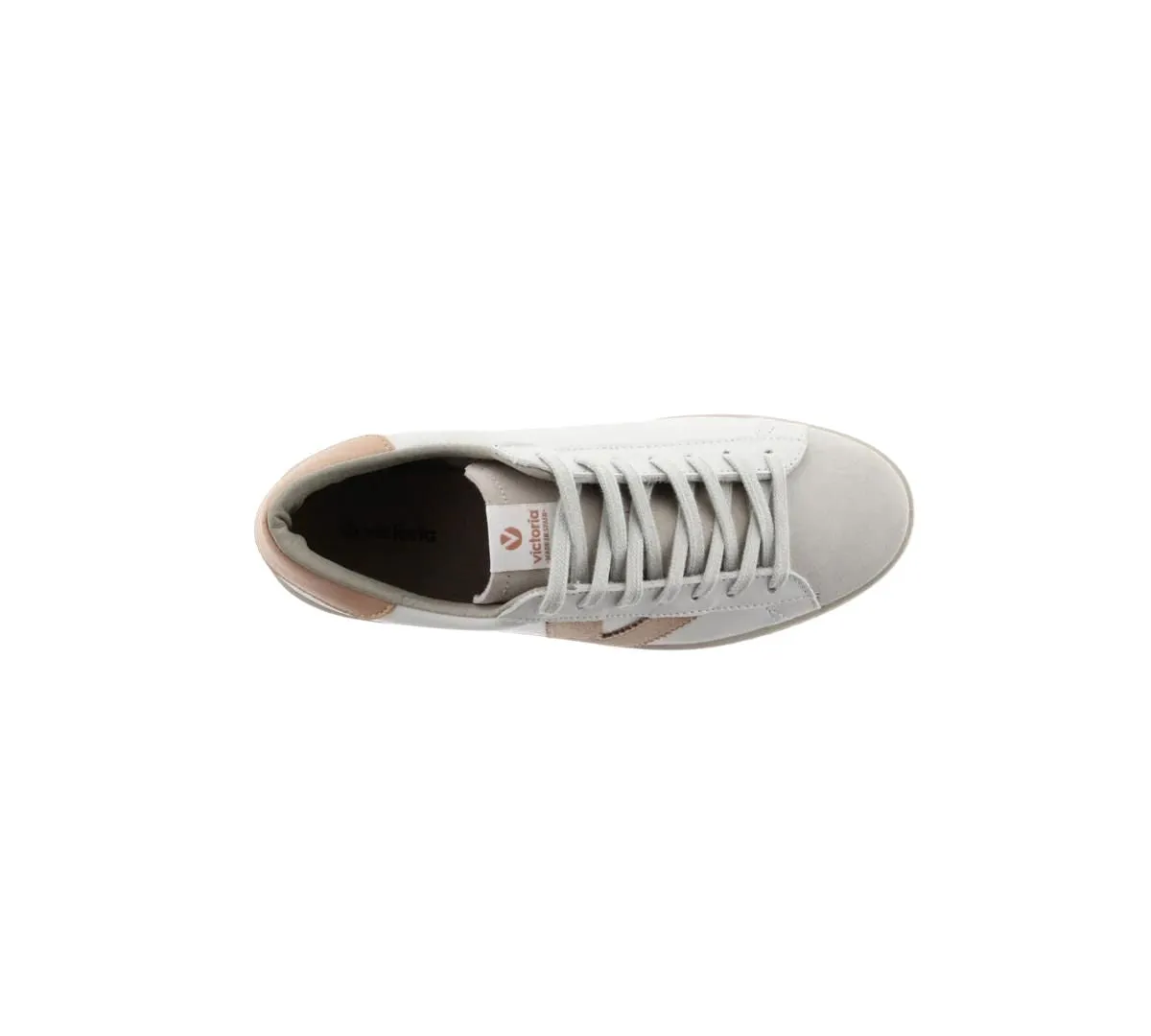 V & Back Nude Flat Sole