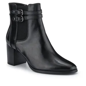 Warm-Lined Leather Long Boots - GAB40514 / 325 888