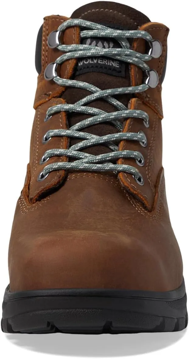 Wolverine Women's Carlsbad 6" Waterproof Steel Toe Construction Boot