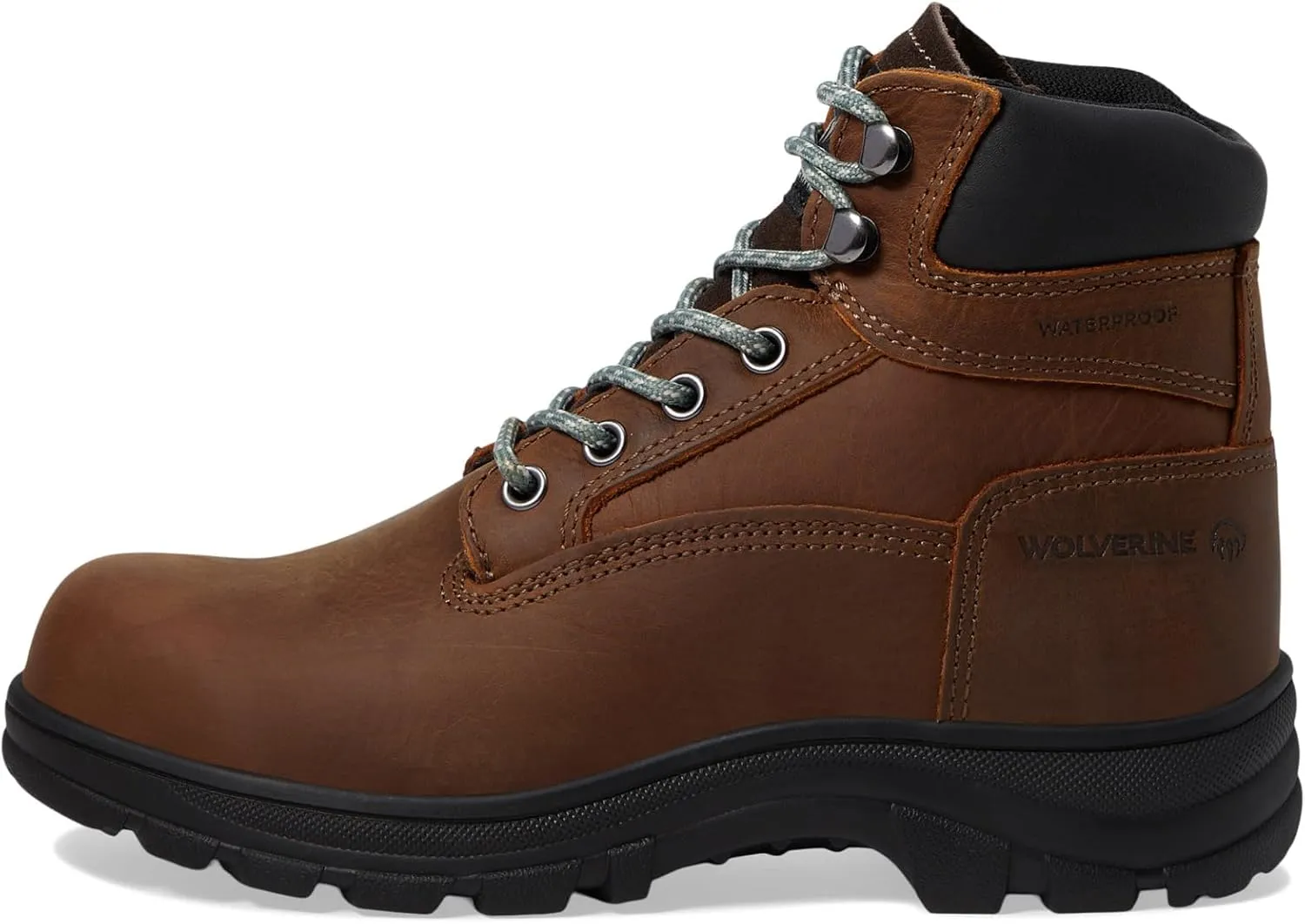 Wolverine Women's Carlsbad 6" Waterproof Steel Toe Construction Boot