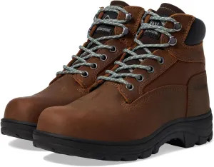 Wolverine Women's Carlsbad 6" Waterproof Steel Toe Construction Boot