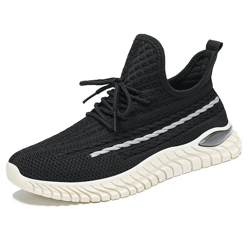 Women's Air-Cushioned Sports Flyknit Sneakers