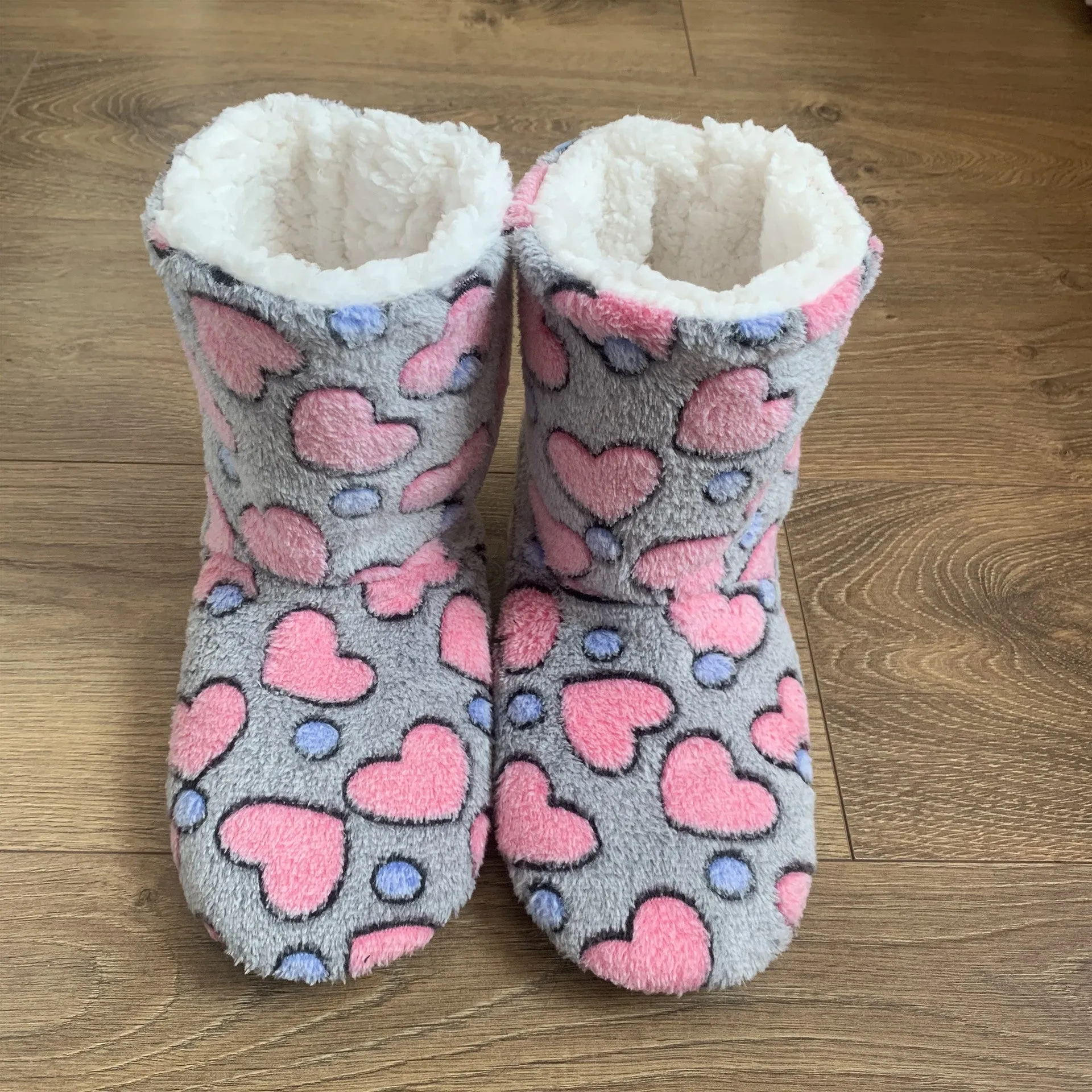 Women's Fluffy Slipper Boots